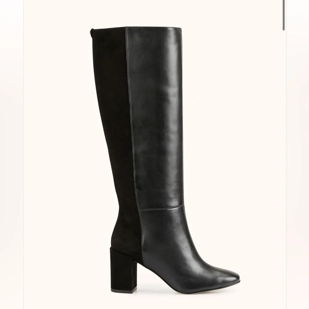 Sleek Black Over the Knee Boots